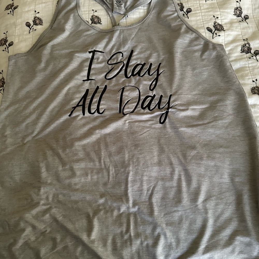 Champion Gray Tank Top XXL